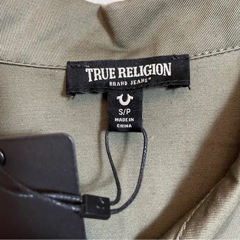 NWT New $199 True Religion BUDDHA MILITARY JACKET Size S